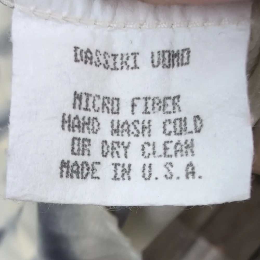 Bass Men's Casual Shirt with Black and Cream Stripes - Picture 4 of 4